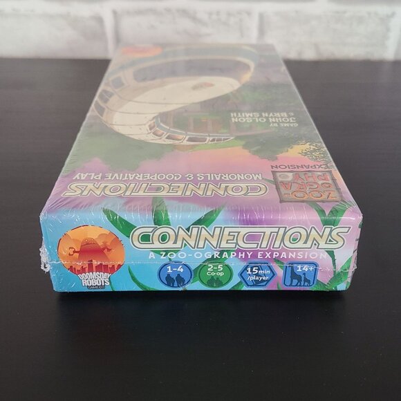 Zoo-ography Connections Expansion Board Game Doomsday Robots NEW Sealed - Picture 6 of 7